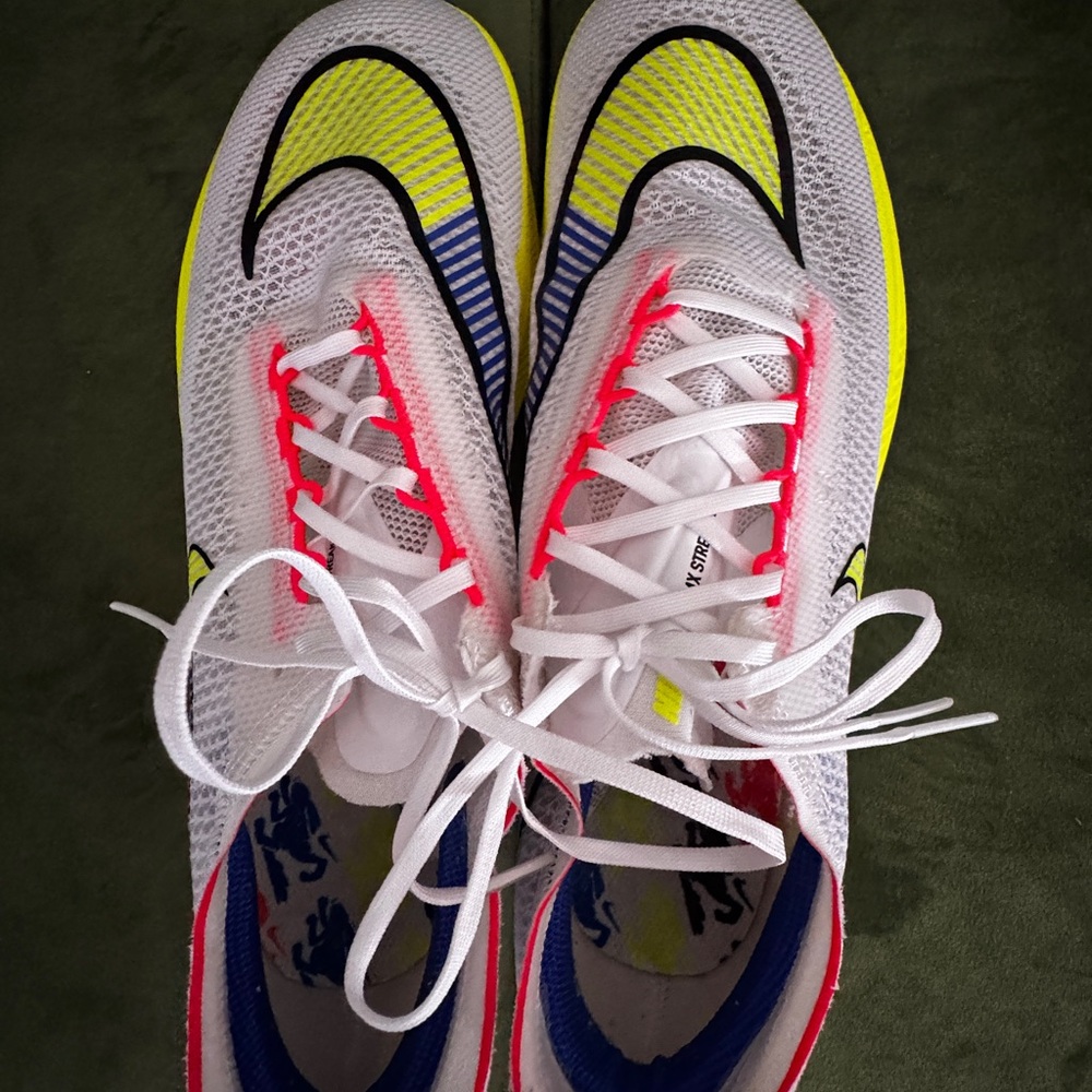 Nike ZoomX Streakfly premium White Racer Blue Volt